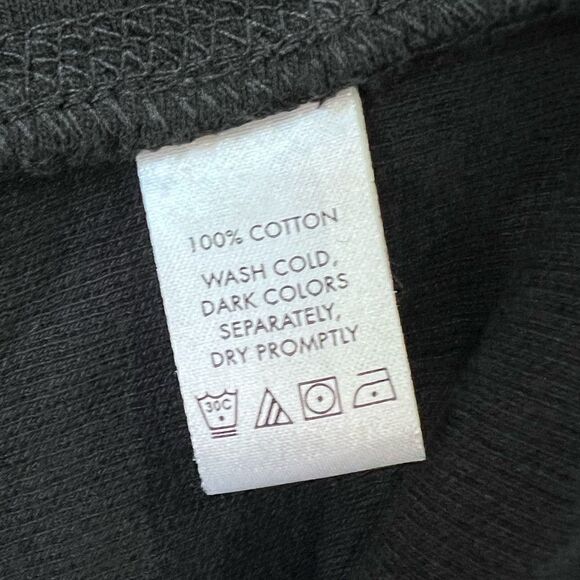 Calvin Klein Mens Pullover 1/4 Button Snap Golf Sweater black Size medium - Picture 15 of 15